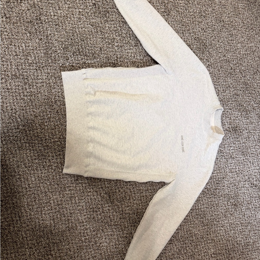 Aime Leon Dore Light Gray Crew Neck Sweater